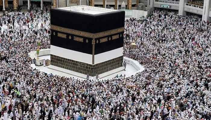 Pilgrims circle the Kaaba as they pray at the Grand Mosque, during the annual Haj pilgrimage in the holy city of Makkah, Saudi Arabia, July 12, 2022. — Reuters