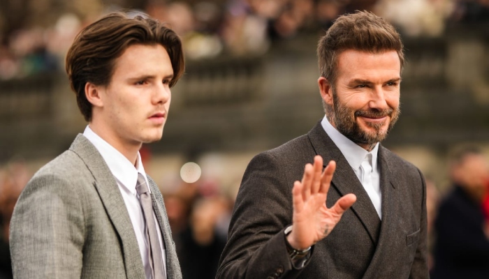 David Beckhams son had no idea about his football skills