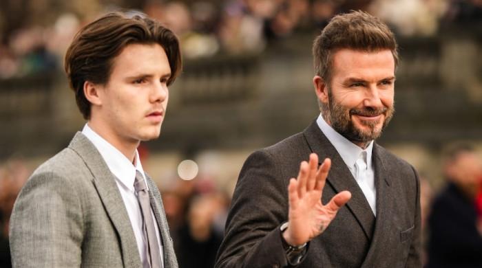 David Beckham's son 'had no idea' about his football skills