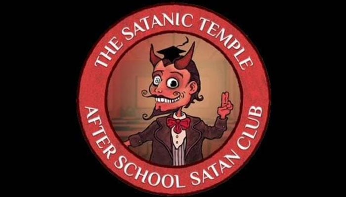 The After School Satan Clubs logo. — CBS News