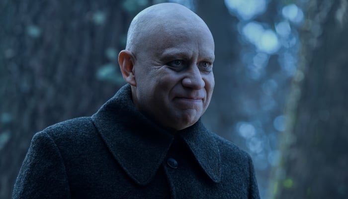 Fred Armisen as Uncle Fester in Wednesday