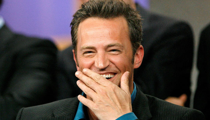 Matthew Perry likes to make people smile amid pain