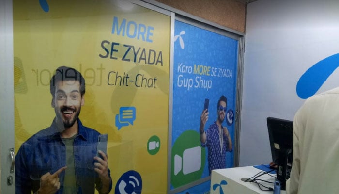 An inside view of a Telenor Pakistan franchise. — Telenor Pakistan