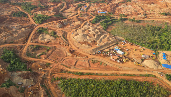 This aerial picture taken on May 14, 2023, shows a general view of PT. Indonesia Morowali Industrial Park (IMIP), is one of the biggest nickel producers in Konawe Utara. — AFP