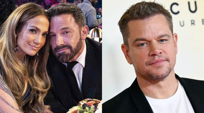 Matt Damon thinks Ben Affleck is Jennifer Lopez's 'robot'