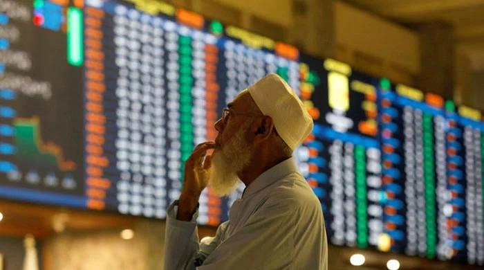 KSE-100 کے 1,700 پوائنٹس سے زیادہ گرنے سے اسٹاک پر ریچھ کا راج ہے۔