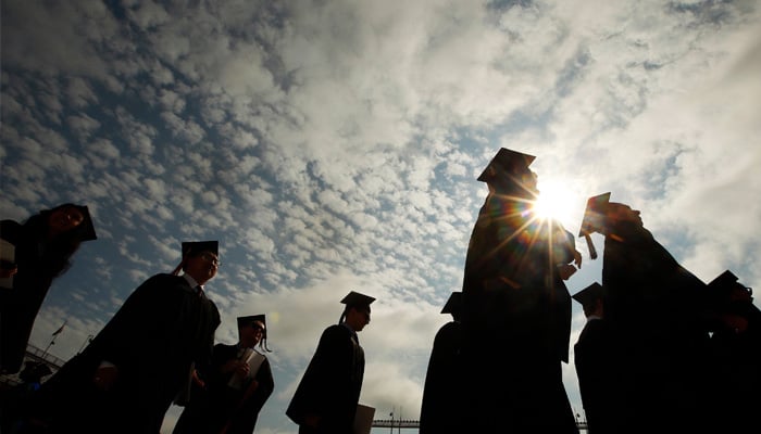 A representational image of graduating students. Reuters/File