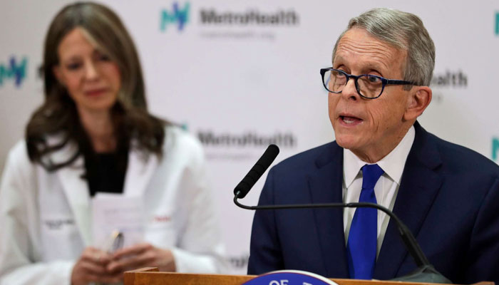 Ohio Governor DeWine vetoes controversial bill banning trans kids from girls sports. — ABC News