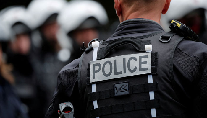 Members of the French riot police take part in a training exercise to handle violent demonstrations, in Ris-Orangis, south of Paris, as the Yellow Vests and anti-health pass protests continue in France, August 30, 2021. — Reuters