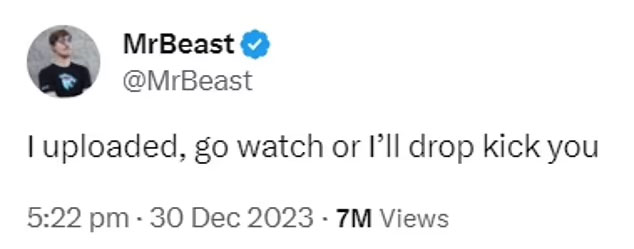 Elon Musk's invitation to YouTuber MrBeast receives a resounding rejection for the monetization of X
