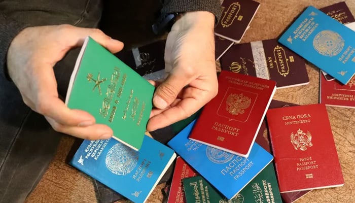 Representational image of passports of different countries. — Reuters/File