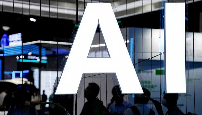 An AI (Artificial Intelligence) sign is seen at the World Artificial Intelligence Conference (WAIC) in Shanghai, China July 6, 2023. — Reuters