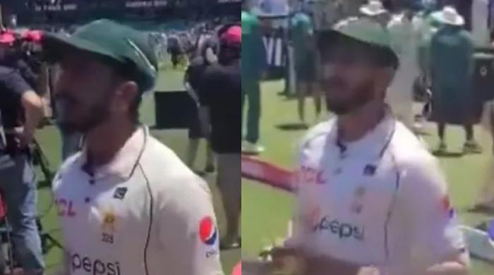 Hasan Ali aggressively responds to fan mocking his catching skills