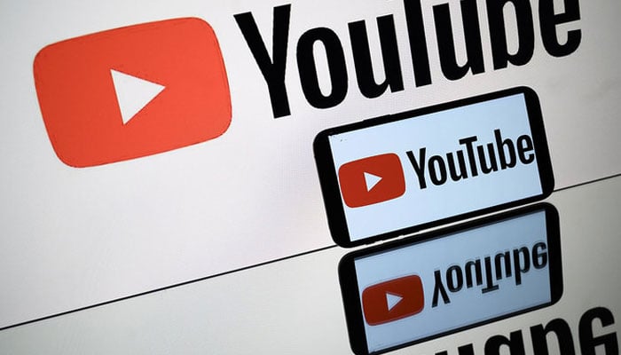 A representational image showing the popular video-sharing platform YouTubes logo. — AFP/File