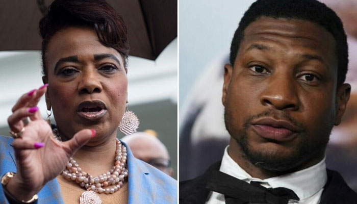 Jonathan Majors reacts to Coretta Scott Kings backlash