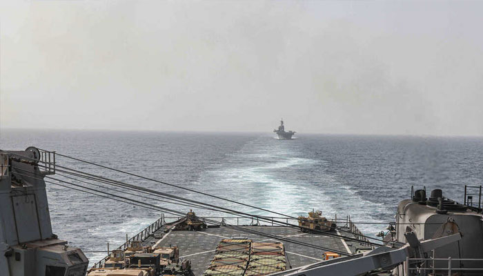 The U.S. is building an international coalition to protect international shipping from Houthi attacks in the Red Sea. —AFP/file