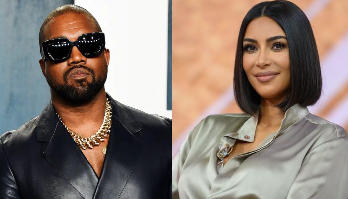 Kanye West, Kim Kardashian reunite for sons basketball game