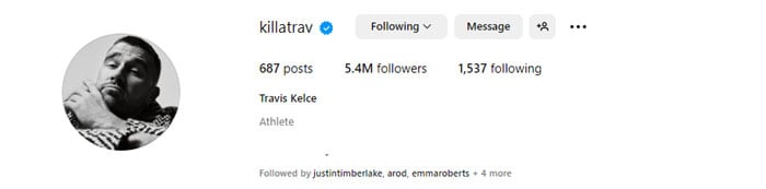 Taylor Swift, Travis Kelce snub each other on social media