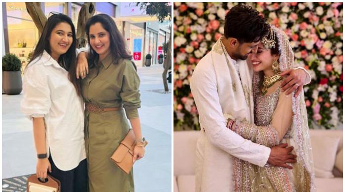 ثناء جاوید اور شعیب ملک کی شادی: ثانیہ مرزا کی بہن کا ردعمل