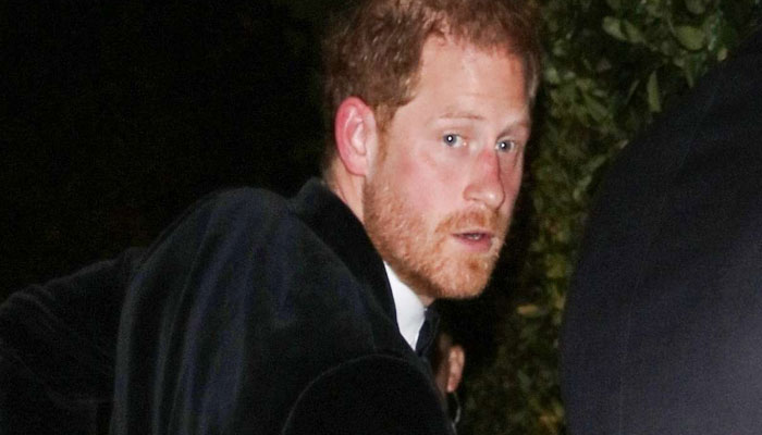 Prince Harry spotted sad and at bottom at Living Legends of Aviation Awards