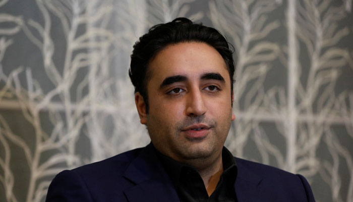 Bilawal Bhutto Zardari, chairman of the Pakistan Peoples Party (PPP), speaks during an interview with Reuters in Larkana, Pakistan, January 16, 2024. — Reuters