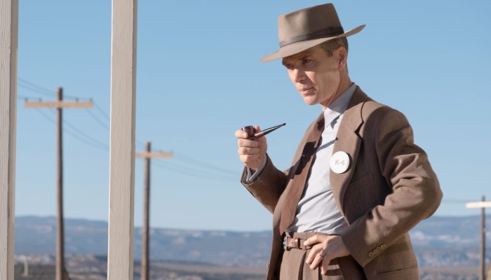 Cillian Murphy reacts to his first Oscar nomination for Oppenheimer