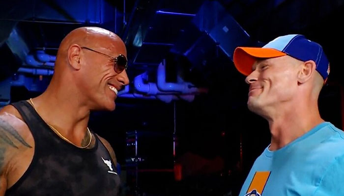 John Cena says warm words for past enemy The Rock