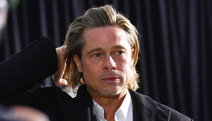 Photo: Anxious Brad Pitt believes in future with Angelina Jolies kids