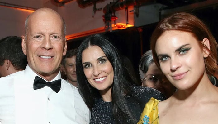 Demi Moore reunited with her ex-husband Bruce Willis whos battling dementia