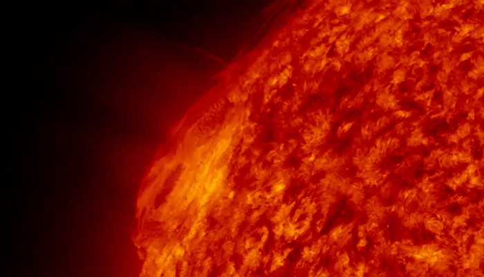 An image depicting a Solar maximum. — Nasa/File