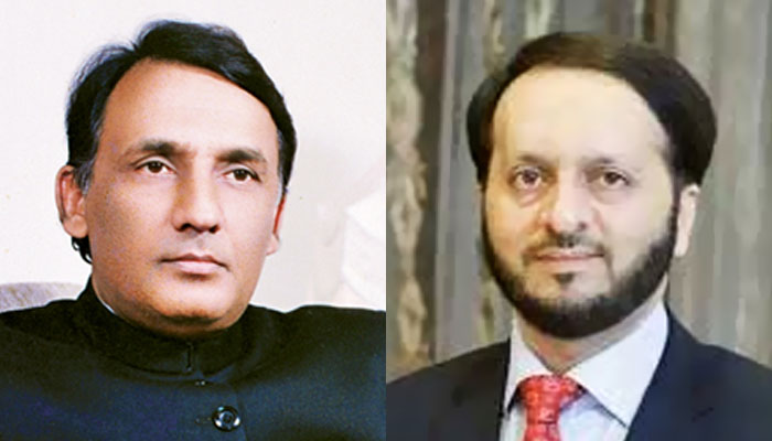 Mian Muhammad Azhar (left) and Hafiz Nauman. — Governor House/PML-N