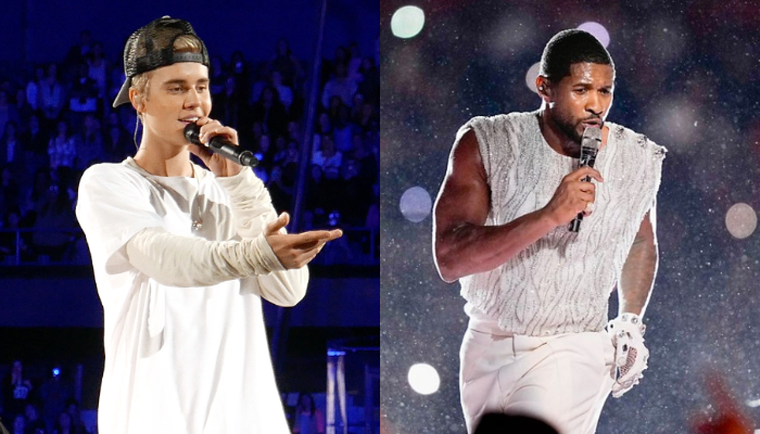 Ushers Super Bowl 2024 gig was surrounded by rumors of Justin Biebers appearance