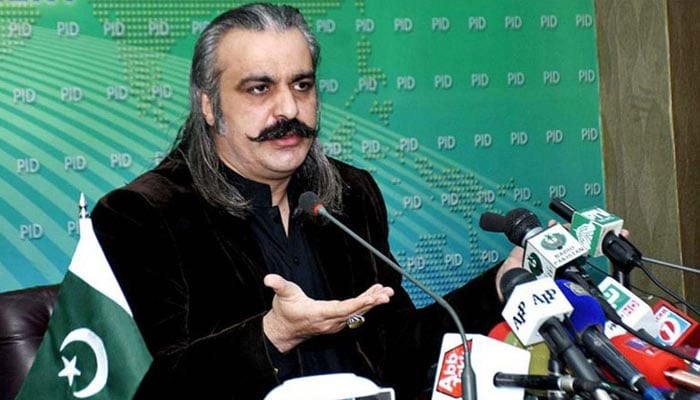 Pakistan Tehreek-e-Insaf leader Ali Amin Gandapur. — APP/File