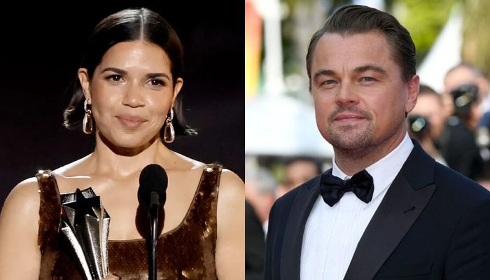 America Ferrera reveals embarrassing first meeting with Leonardo DiCaprio