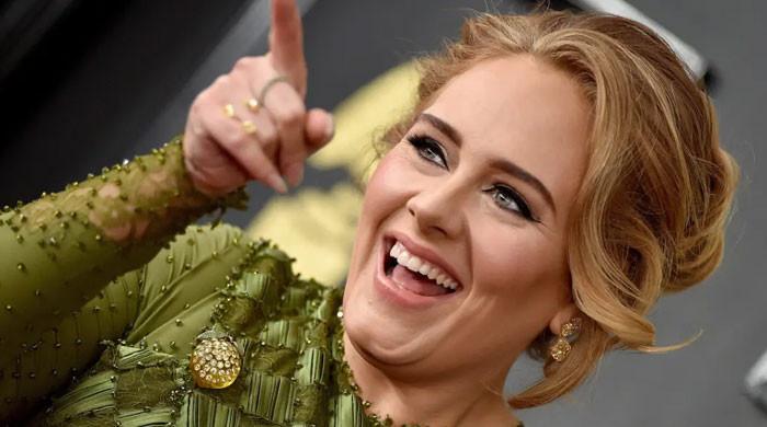 Adele addresses viral meme about her on the internet