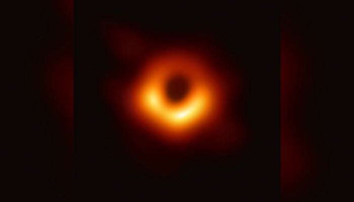 A machine-learning technique was used to enhance the Event Horizon Telescope Collaborations image of the supermassive black hole at the centre of the galaxy Messier 87 and produce a sharper image. —NOIRLab