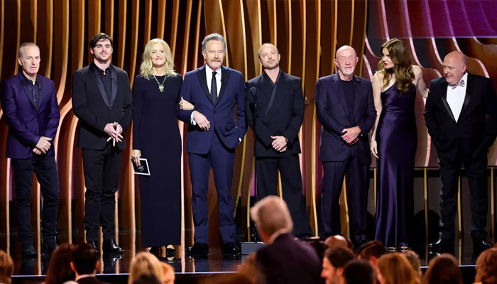 Breaking Bad cast had an iconic reunion at the SAG Awards