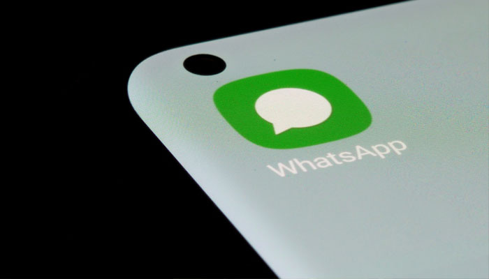 WhatsApp app is seen on a smartphone in this illustration taken, July 13, 2021. —Reuters