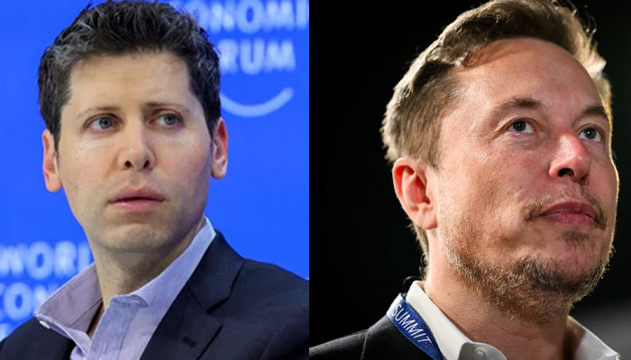 OpenAIs CEO Sam Altman (left) and Elon Musk, co-founded OpenAI in 2015, but stepped down from the companys board in 2018. — Reuters