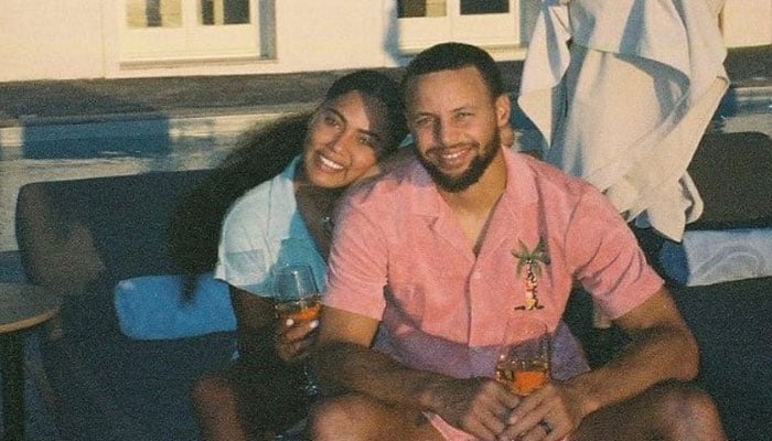 Golden State Warriors point guard Stephen Curry (right) and his wife Ayesha Curry. — Instagram/@ayeshacurry