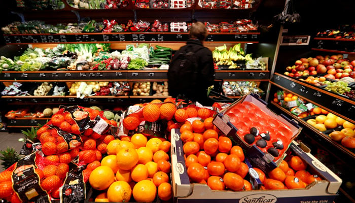 Full shelves with fruits are pictured in a supermarket during the spread of the coronavirus disease (COVID-19) in Berlin, Germany, March 17, 2020. —Reuters