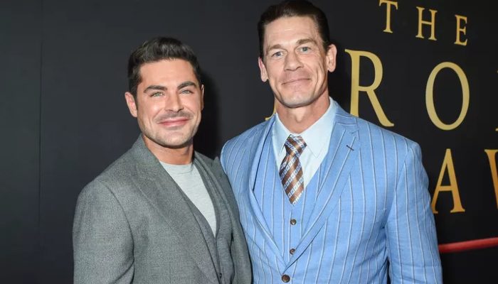 John Cena gushes over unbelievable Zac Efron