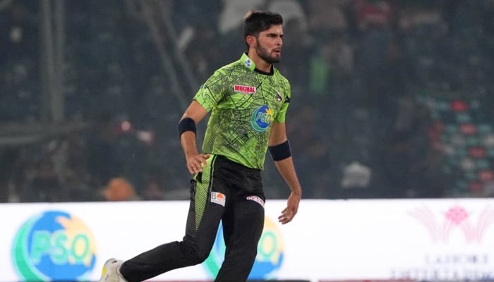 Lahore Qalandars Shaheen Shah Afridi. — PSL