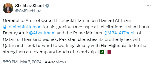 PM Shehbaz thanks world leaders including Modi for felicitations on assuming office