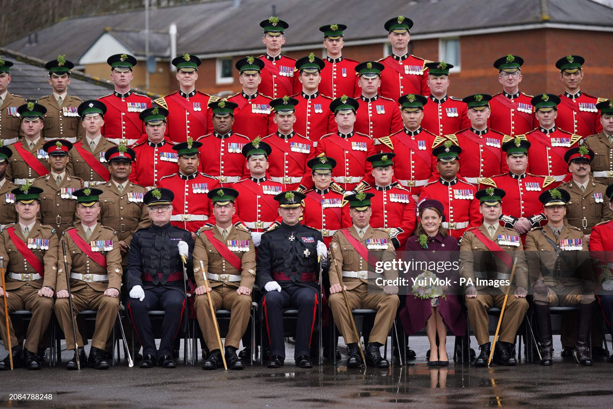 Kate Middleton replaced by stand in at St Patricks Day Parade: See pic