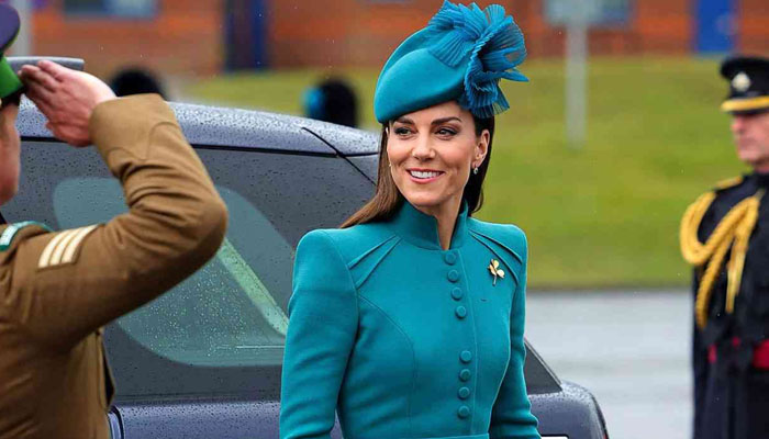 Kate Middleton was replaced by Lady Ghika as stand in for St Patricks Day Parade