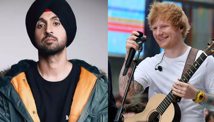 Ed Sheeran takes Mumbai crowd by storm with Diljit Dosanjh