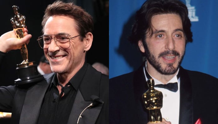 Robert Downey Jr. recalled his fathers feelings after he lost 1993 Oscar to Al Pacino