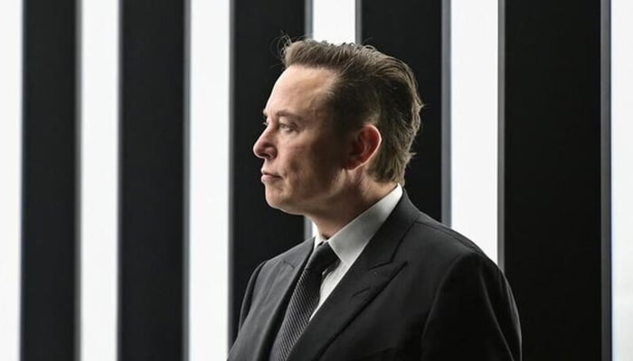 Elon Musk attends the opening ceremony of the new Tesla Gigafactory for electric cars in Gruenheide, Germany, March 22, 2022. — Reuters