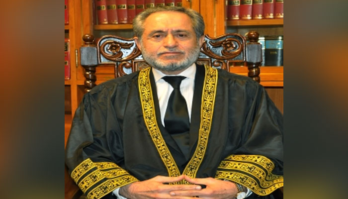 Supreme Court Justice Jamal Khan Mandokhail. — SC website